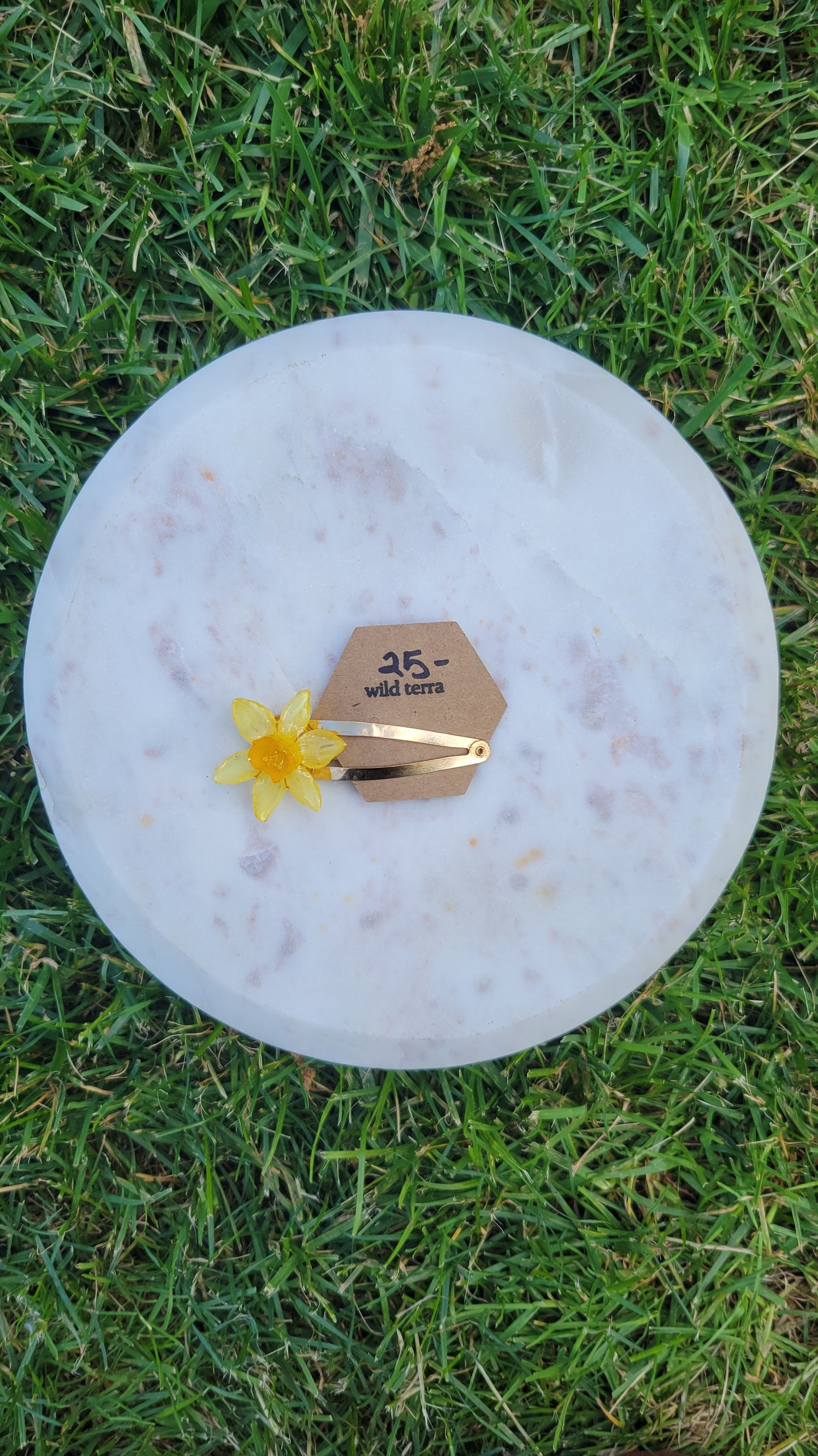 Daffodil Hair Clip