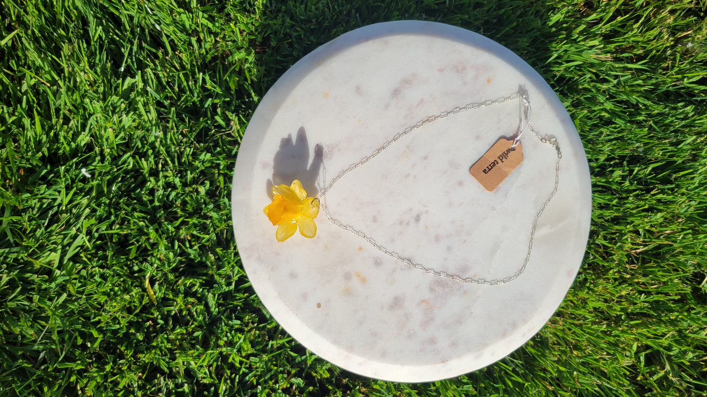 Daffodil Necklace