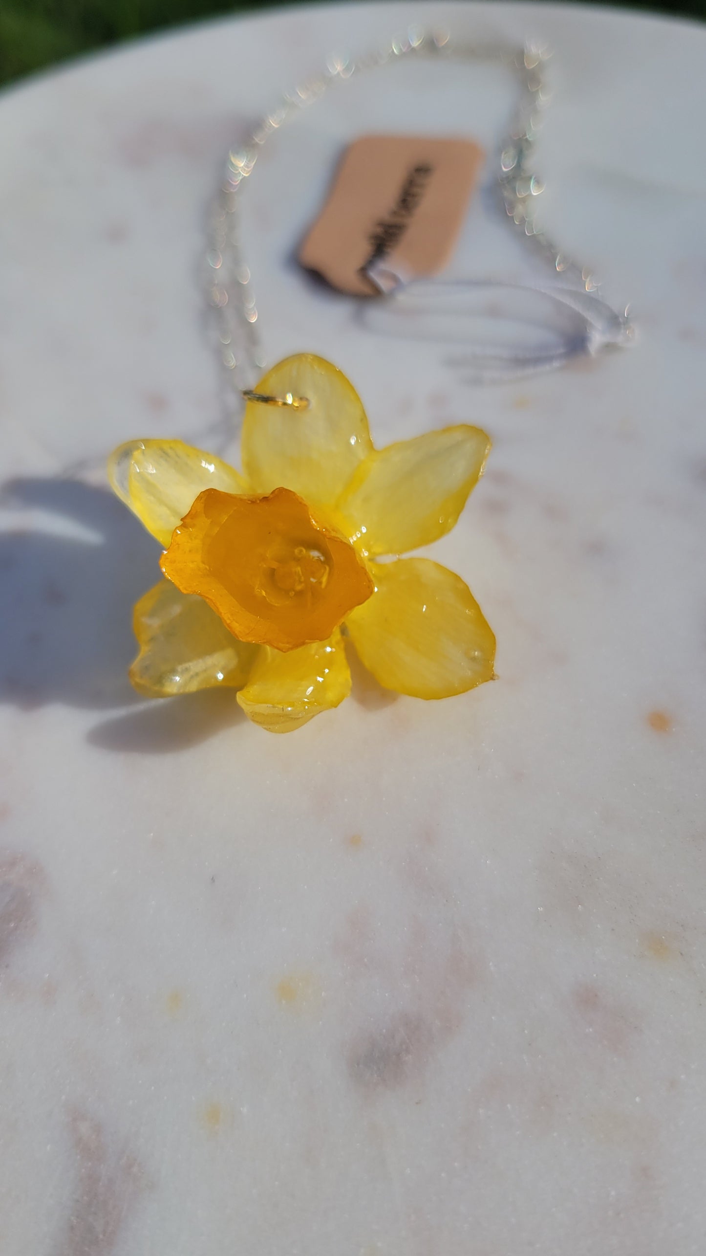 Daffodil Necklace