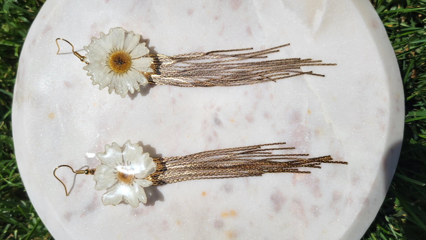 Daisy Gold Fringe