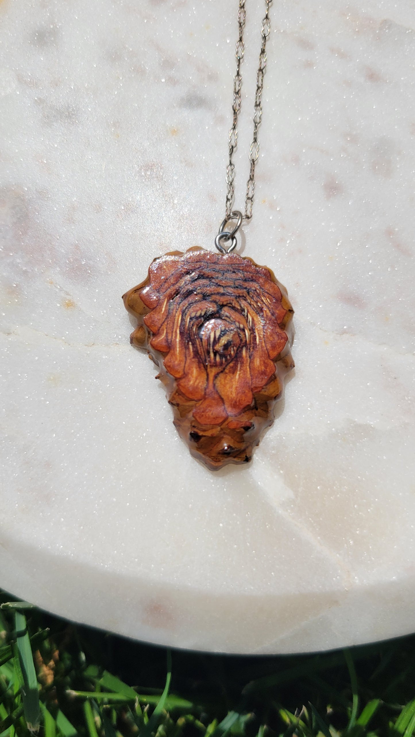 Pinecone Necklace