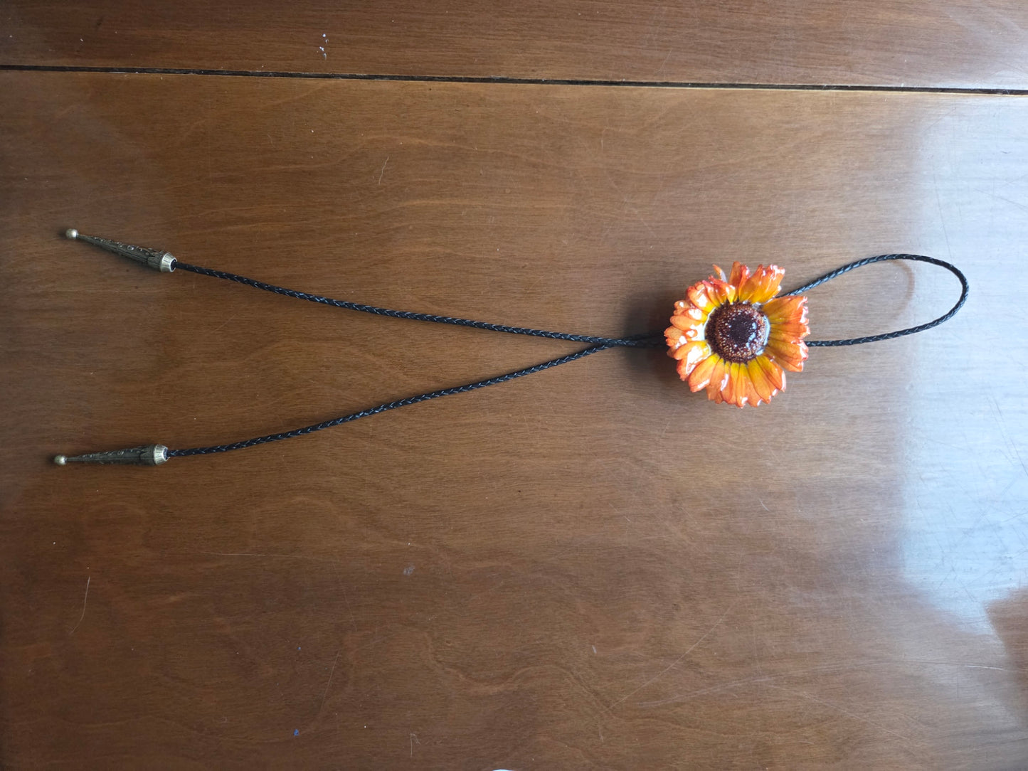 Gerber Daisy Bolo Tie