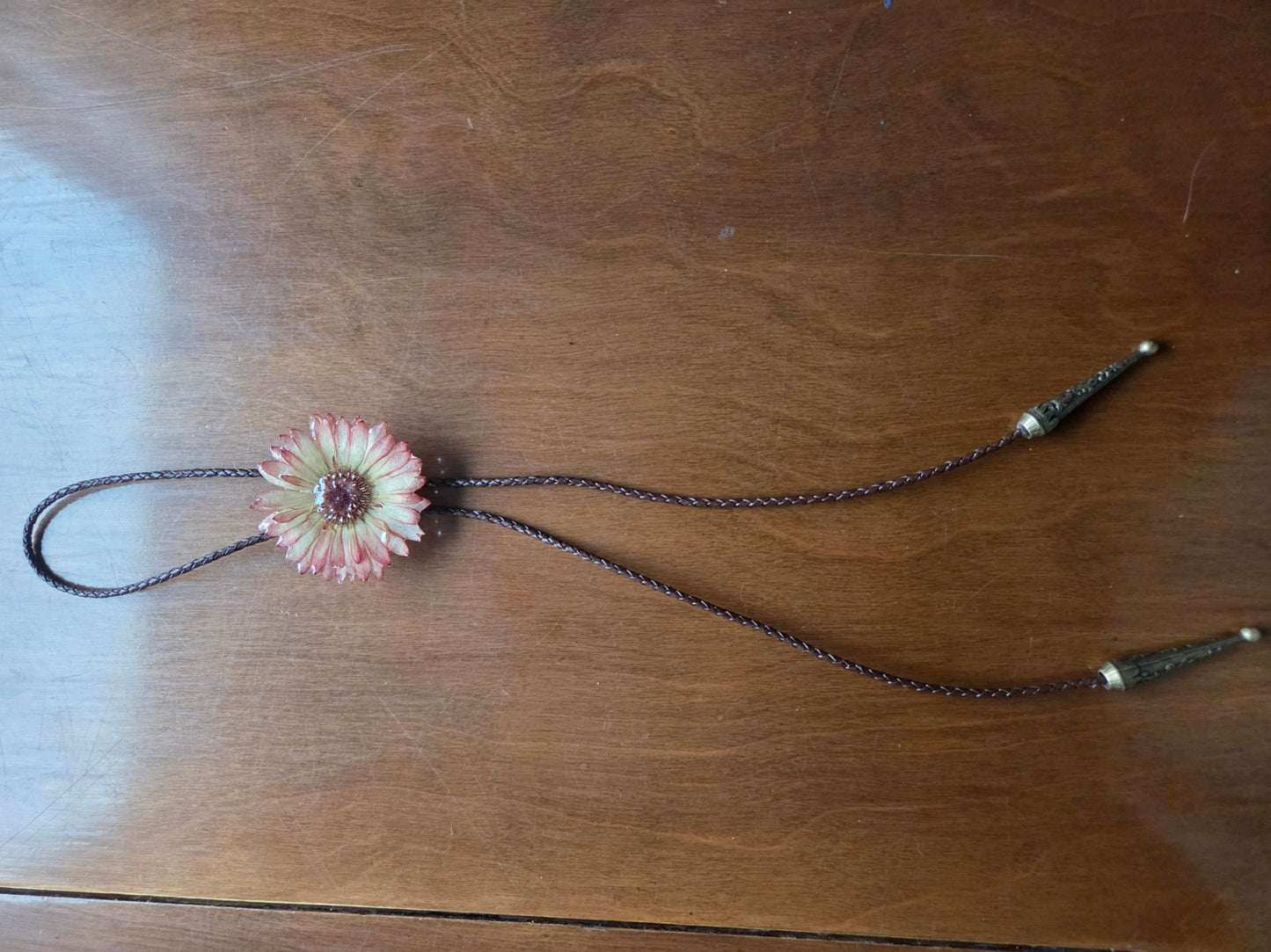 Gerber Daisy Bolo Tie